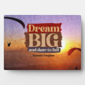 Traum groß und wagen, Versagen Fotoplatte (Vorderseite)