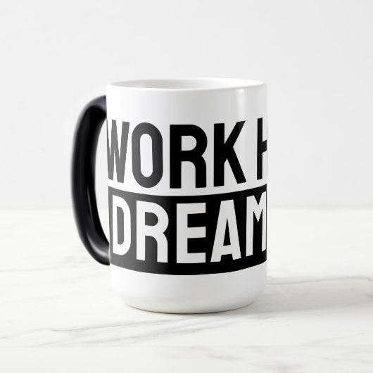 Traum groß verwandlungstasse (Vorderseite Links)