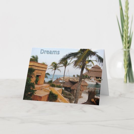 Traum große Ermutigung Karte (Vorderseite)