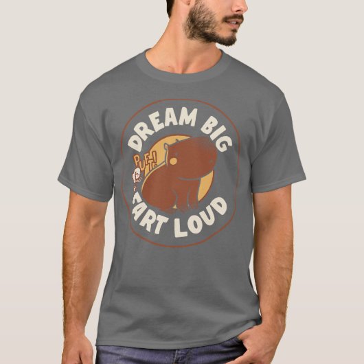 Traum Große Furz Loud Capybara von Tobe Fonseca T-Shirt (Vorderseite)