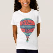 Traum große Heißluftballon indische Dekoration T-Shirt (Vorderseite)