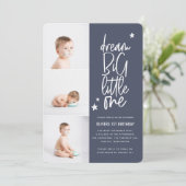 Traum große kleine 1. Geburtstagskarte (Stehend Vorderseite)