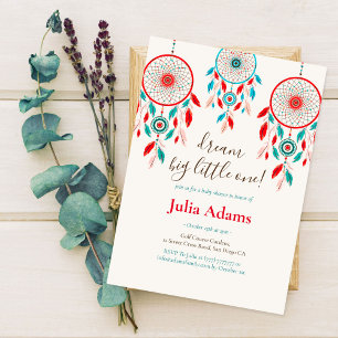 Traum große kleine Babydusche Einladung