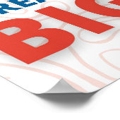 Traum Große Motivierend Inspirationswall Art Poster (Ecke)