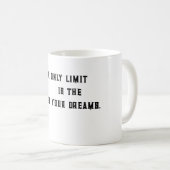 Traum Große Tasse (VorderseiteRechts)