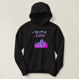 Traum im Chaos – Surrealer Stadtlandschaft-Hoodie Hoodie