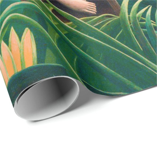 Traum im Exotischen Urwald Geschenkpapier (Rolleneckpunkt)