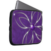 Traum im Laptop-Fall von Amethyst Laptopschutzhülle (Vorne Rechts)