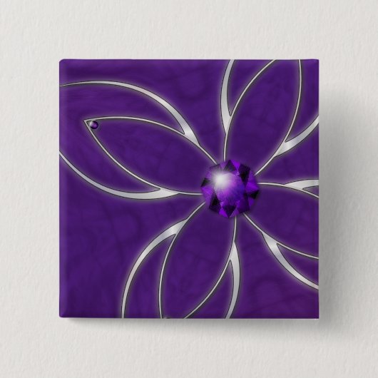Traum in Amethyst Button (Vorderseite)
