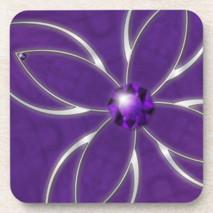 Traum in Amethyst-Kork-Untersetzern Untersetzer