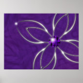 Traum in Amethyst Print Poster (Vorne)