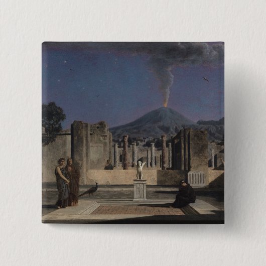Traum in den Ruinen von Pompeji, 1866 Button (Vorderseite)