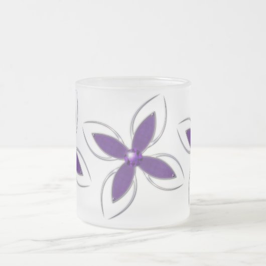 Traum in der Amethyst-Tasse Mattglastasse (Mittel)