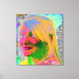 Traum in Farbe Leinwanddruck