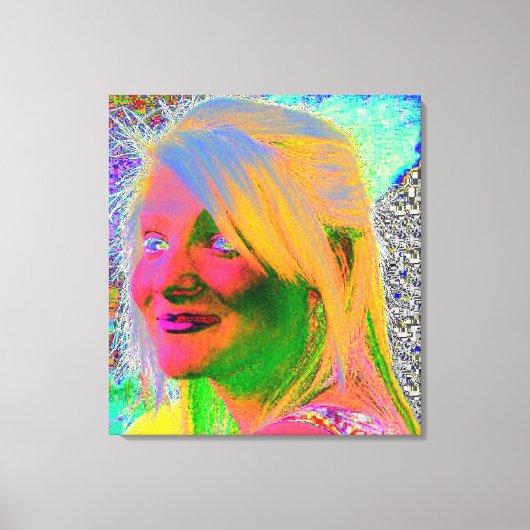 Traum in Farbe Leinwanddruck (Vorderseite)