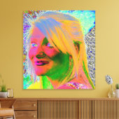 Traum in Farbe Leinwanddruck (Insitu (Wohnzimmer))