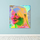 Traum in Farbe Leinwanddruck (Insitu (Holzboden))