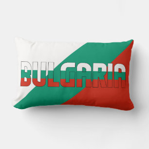 Traum in Farbe mit der patrouillischen Flagge Bulg Lendenkissen