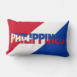 Traum in Farbe mit der philippinischen Patriotikfl Lendenkissen