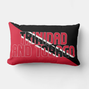 Traum in Farbe mit Trinidad und Tobago Lendenkissen