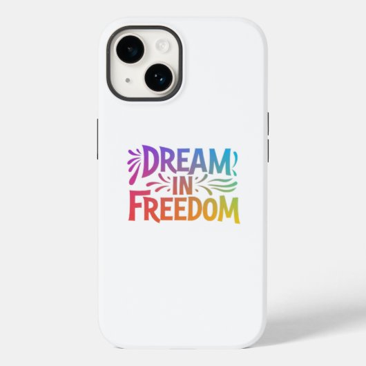 Traum in Freiheit Case-Mate iPhone Hülle (Rückseite)
