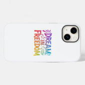Traum in Freiheit Case-Mate iPhone Hülle (Rückseite (Horizontal))