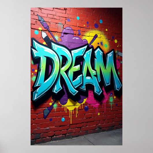 TRAUM in Wildstyle: Graffiti-Erwachen Poster (Vorne)