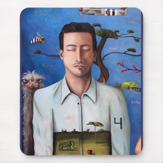 Traum innerhalb eines Traums 2 Mousepad (Vorne)