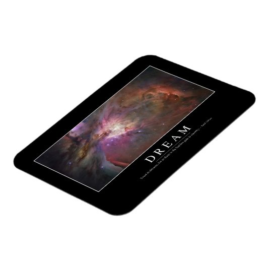 Traum: Inspiration Zitat Magnet (Linke Seite)