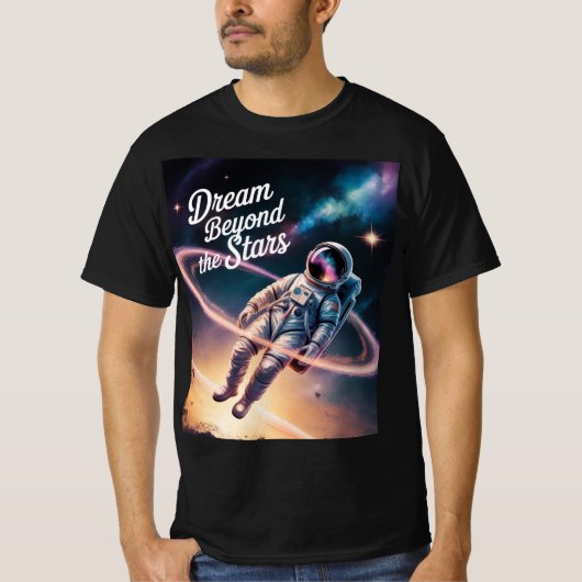 Traum jenseits der Sterne - Astronaut schweben dur T-Shirt (Vorderseite)