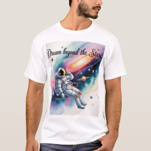 Traum jenseits der Sterne – Astronaut Space Art T- T-Shirt