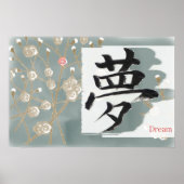 Traum (Kanji) Poster (Vorne)
