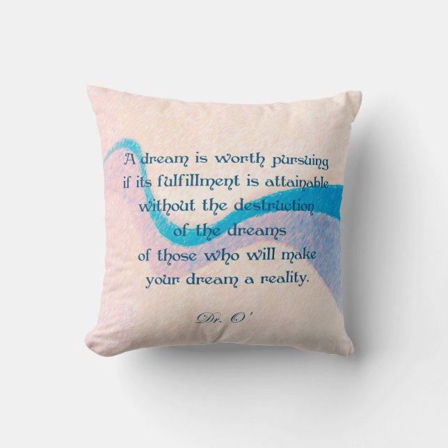 Traum - Kissen (Vorderseite)