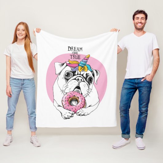 Traum kommen wahr fleecedecke (Beispiel)