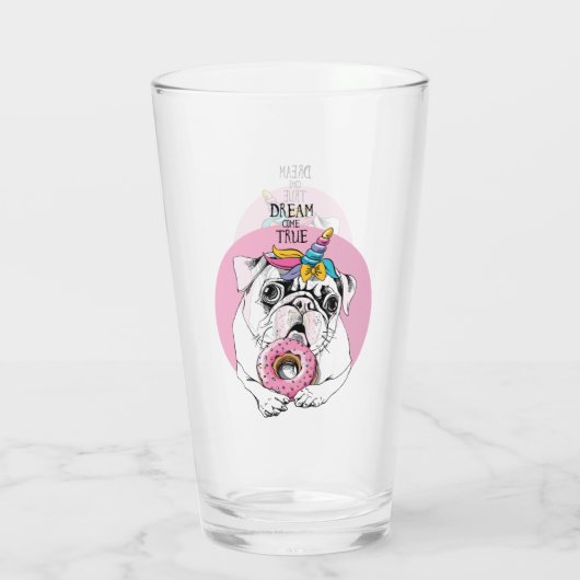 Traum kommen wahr glas (Rückseite)