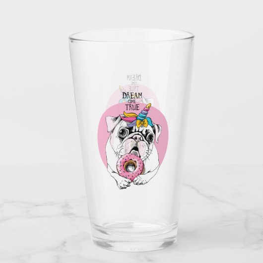 Traum kommen wahr glas (Vorderseite)