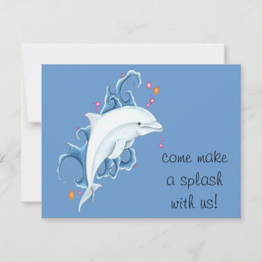 Traum laden ein einladung (Vorderseite)