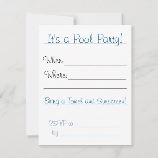 Traum laden ein einladung (Rückseite)