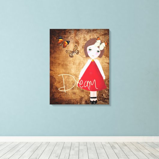 Traum Leinwanddruck (Insitu (Holzboden))