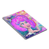 Traum, Liebe, Live - Neon Dreams Art Notebook Notizblock (Rechte Seite)