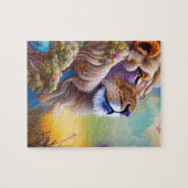 Traum-Löwenpuzzle Puzzle (Horizontal)