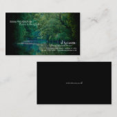 Traum - Märchenland-Visitenkarte Visitenkarte (Vorne/Hinten)