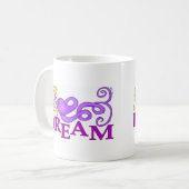 Traum-MER Meerjungfrau-Tasse Kaffeetasse (Vorderseite Links)