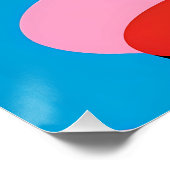 Traum Minimalistischer Pop Poster (Ecke)