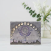 Traum nach Postkarte (Stehend Vorderseite)