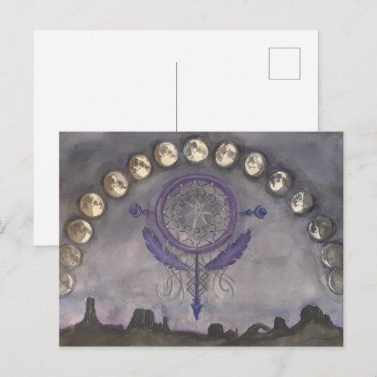 Traum nach Postkarte (Vorne/Hinten)