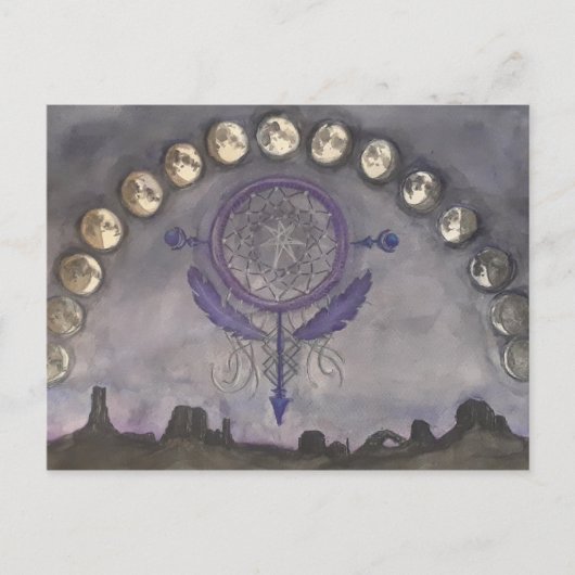 Traum nach Postkarte (Vorderseite)
