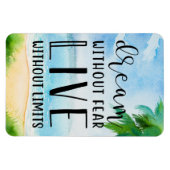 Traum ohne Angst Magnet (Horizontal)