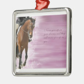 Traum-Plakatverzierung Silbernes Ornament (Links)