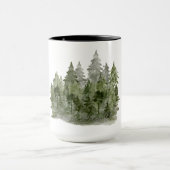 Traum Plan Mach Aquarell Wald Tasse (Zentrum)